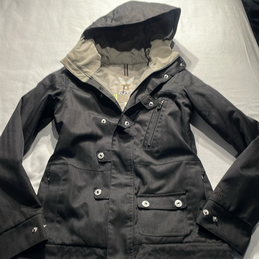 Burton Women’s Dryride Snowboarding Jacket Black Size XS